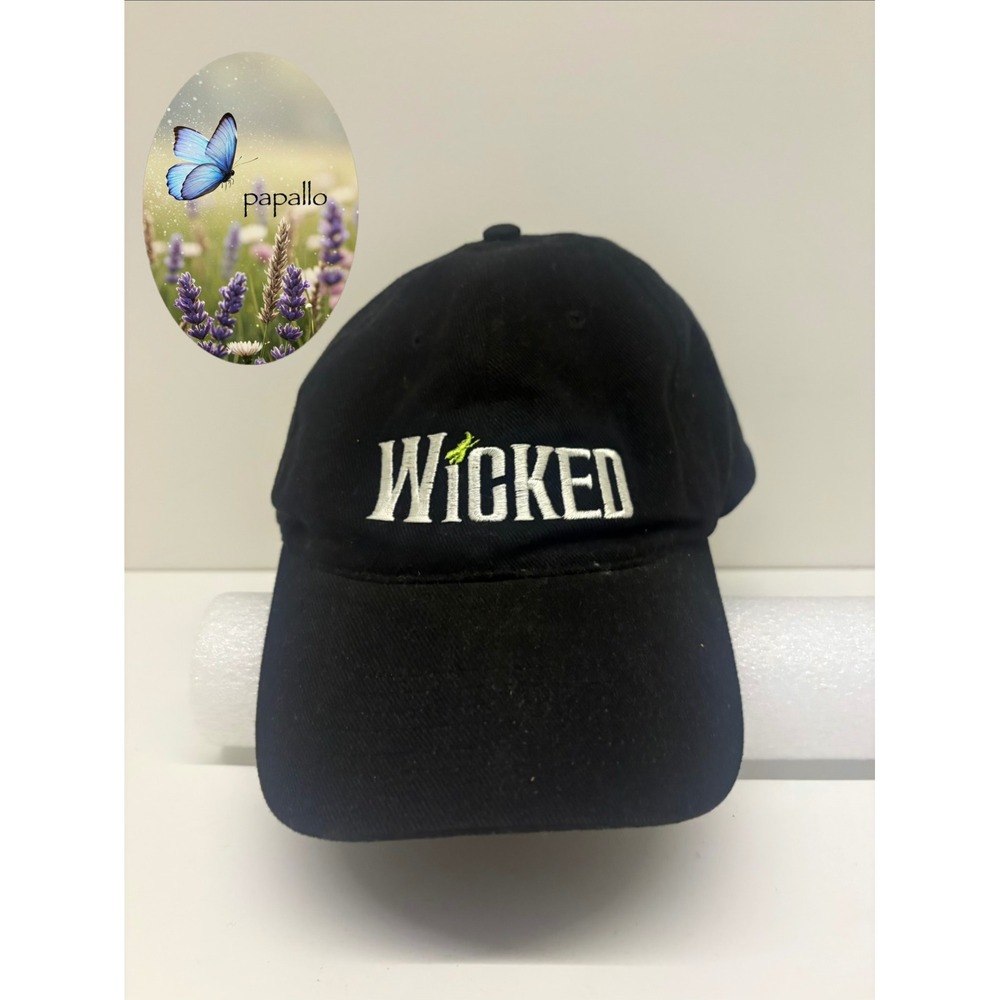 Elphaba Glinda Vibes Wicked Movie Musical Hat Black